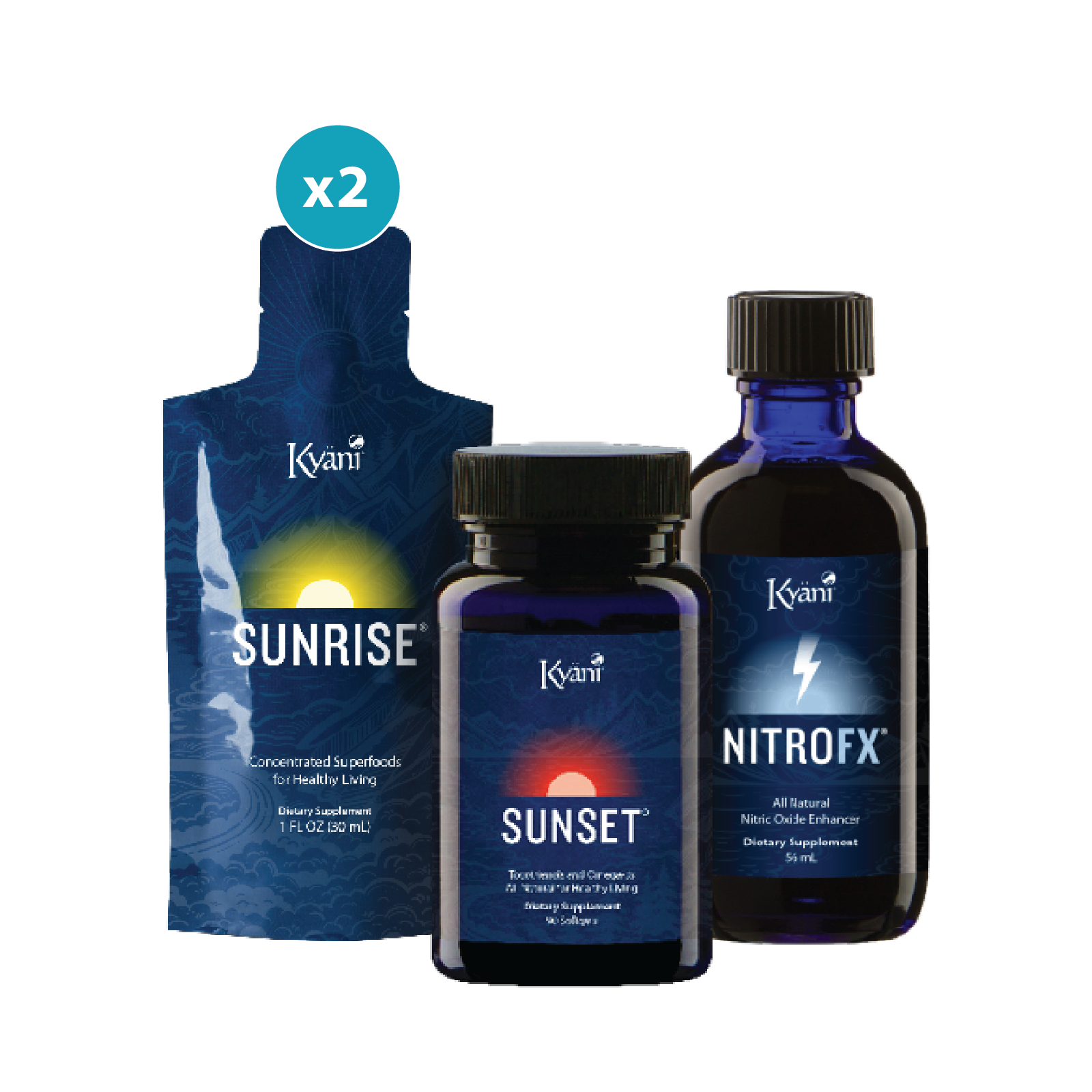 Triangle of Health Pack with Extra Sunrise